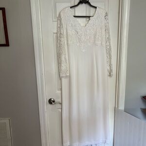 Jessica McClintock Ivory Lace Wedding Dress (14)
